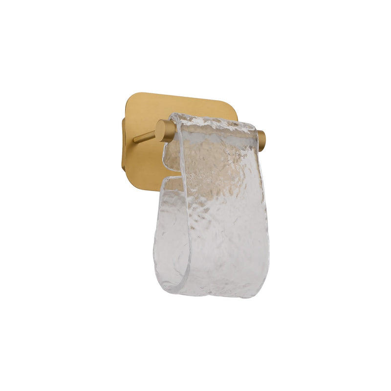 Quorum 3-502-40 LED Wall Sconce, Aged Brass