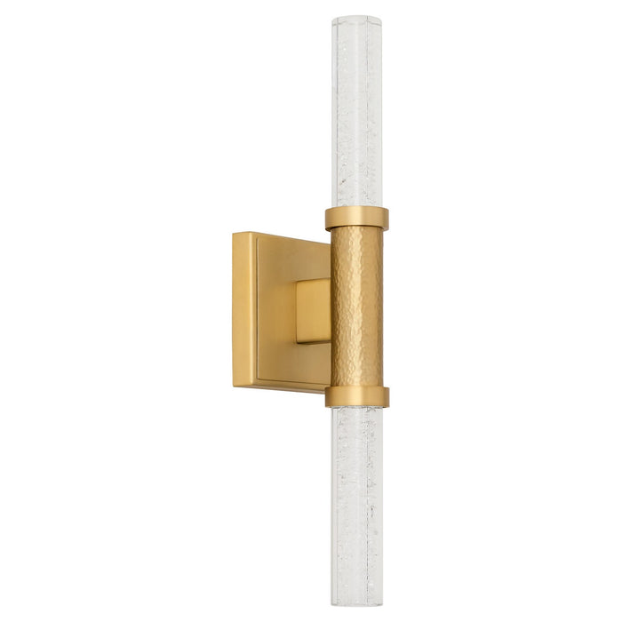 Oxygen 3-580-40 LED Wall Sconce, Aged Brass