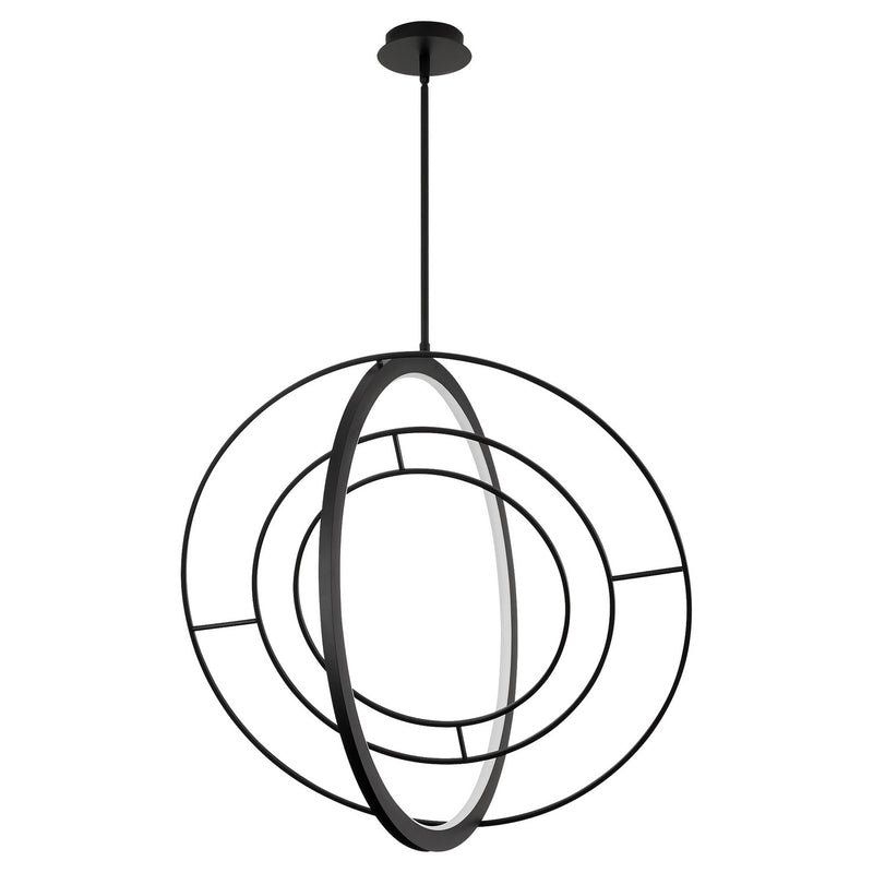 Quorum 3-658-15 LED Pendant, Black