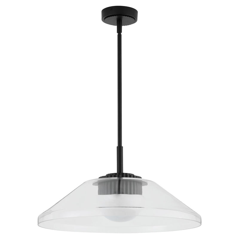 Quorum 3-659-15 LED Pendant, Black