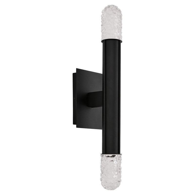 Quorum 3-766-15 LED Wall Sconce, Black