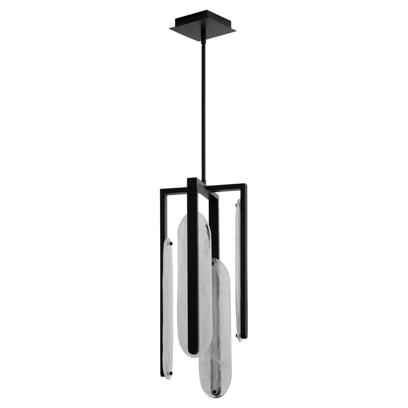 Quorum 3-8145-15 LED Pendant, Black