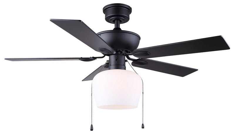 Canarm CF42COL5BK 42" Ceiling Fan, Matte Black
