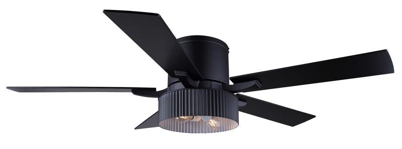 Canarm CF52REX5BK 52" Ceiling Fan, Matte Black