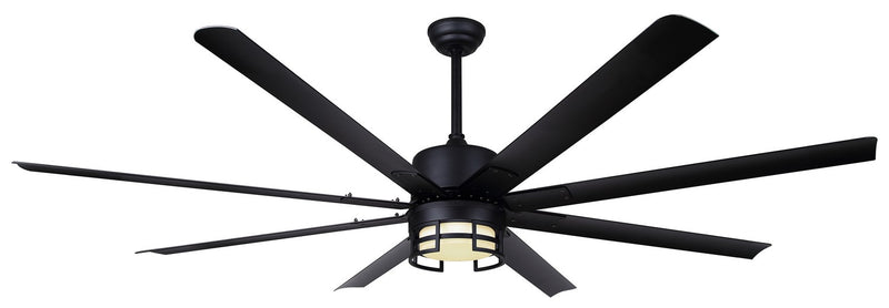 Canarm CP72EZR8BK-W 72" Ceiling Fan, Black
