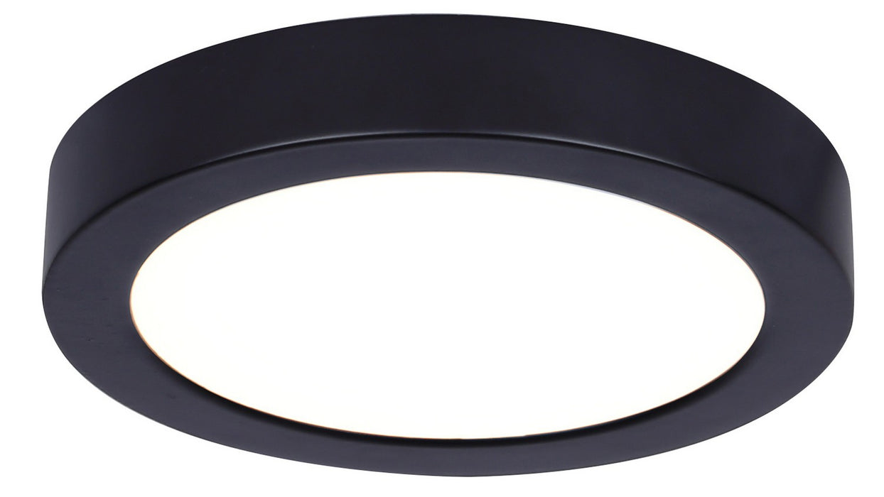 Canarm DL-5F-10S-BK-C LED Disc Light, Black With Pvc Lens