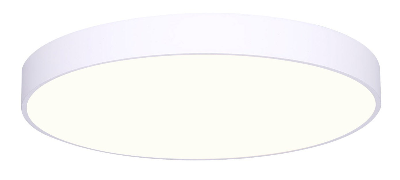 Canarm DL-6F-10WS-WH-C LED Flush Mount, Matte White With Pvc Lens