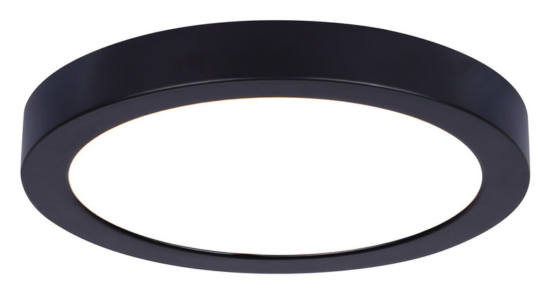 Canarm DL-7F-15S-BK-C LED Disc Light, Black With Pvc Lens