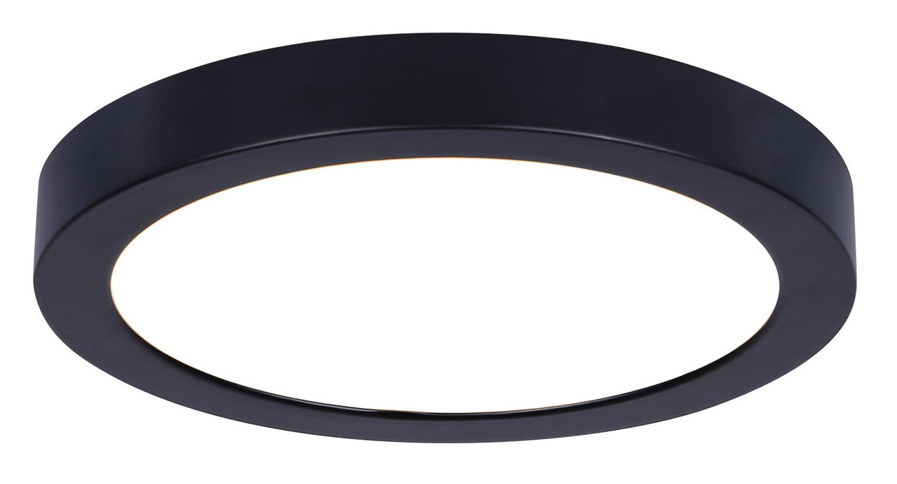 Canarm DL-7F-15S-BK-C LED Disc Light, Black With Pvc Lens