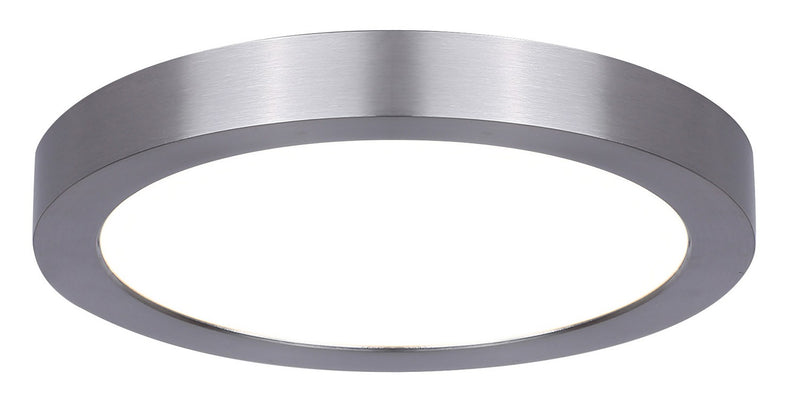 Canarm DL-7F-15S-BN-C LED Disc Light, Brushed Nickel