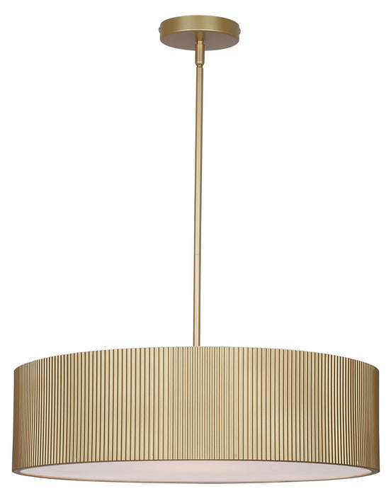 Canarm ICH1208A03PGD22 Three Light Chandelier, Painted Gold