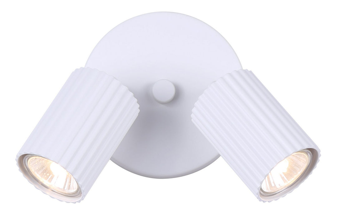 Canarm ICW1119A02WH10 Two Light Track Lighting, White