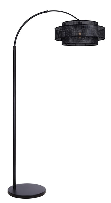 Canarm IFL1149A82BK-BPR One Light Floor Lamp, Black