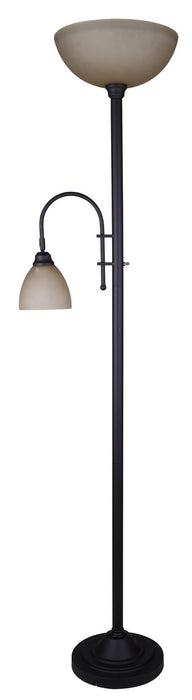 Canarm IFL2123B72ORB Two Light Floor Lamp, Oil Rubbed Bronze