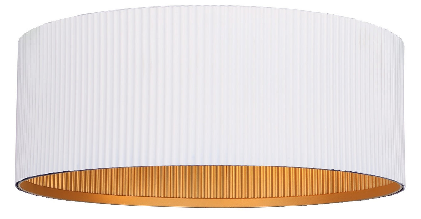Canarm IFM1119A14WHG Two Light Flush Mount, Matte White