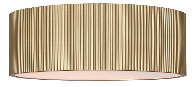 Canarm IFM1208A15PGD Two Light Semi Flush Mount, Painted Gold