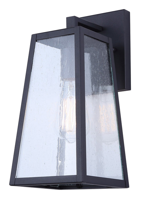 Canarm IOL689BK One Light Outdoor Wall Mount, Sand Black