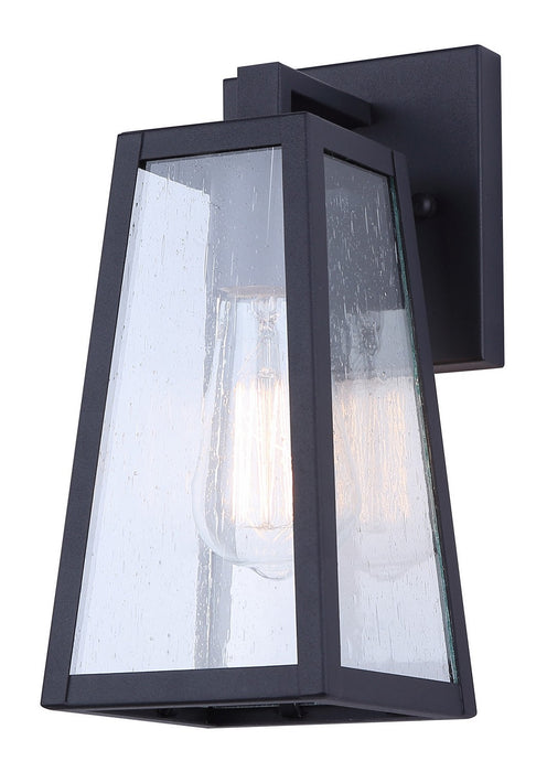 Canarm IOL690BK One Light Outdoor Wall Mount, Sand Black