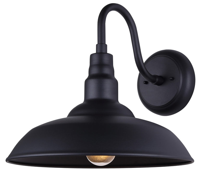 Canarm IOL694BK One Light Outdoor Wall Mount, Sand Black