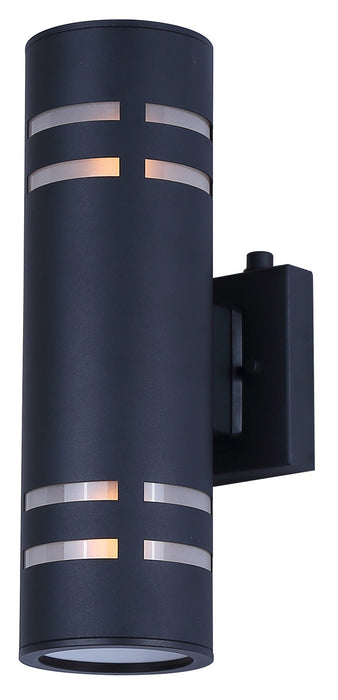 Canarm IOL710BK Two Light Outdoor Lantern, Black