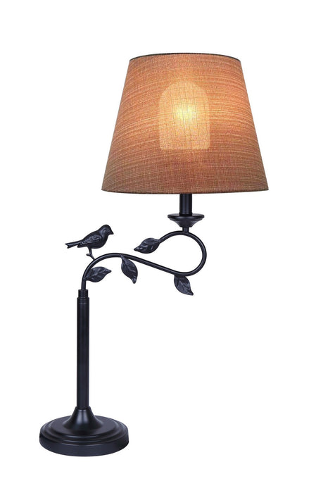 Canarm IOTL687BK One Light Outdoor Table Lamp, Black