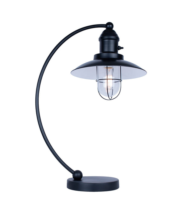Canarm IOTL688BK One Light Table Lamp, Matte Black
