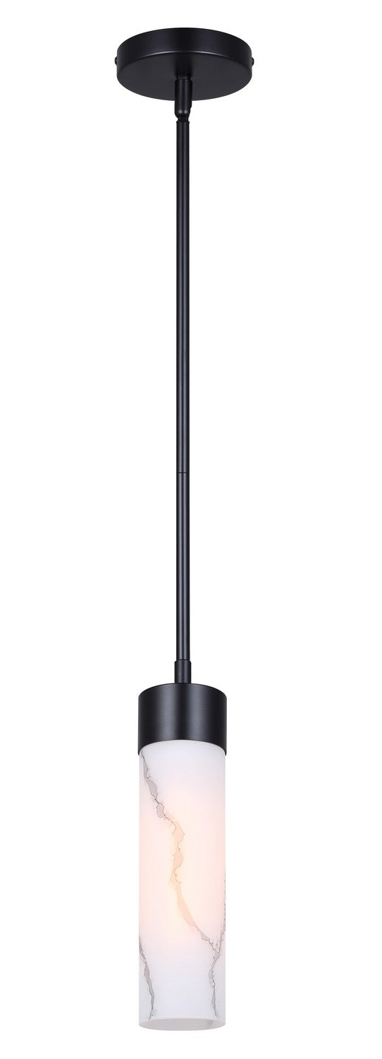 Canarm IPL1153A01BK One Light Pendant, Black