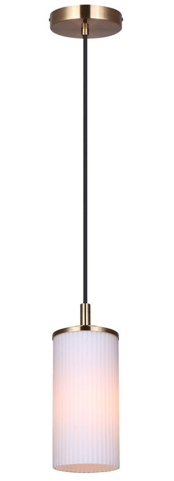 Canarm IPL1165A01GD One Light Pendant, Gold