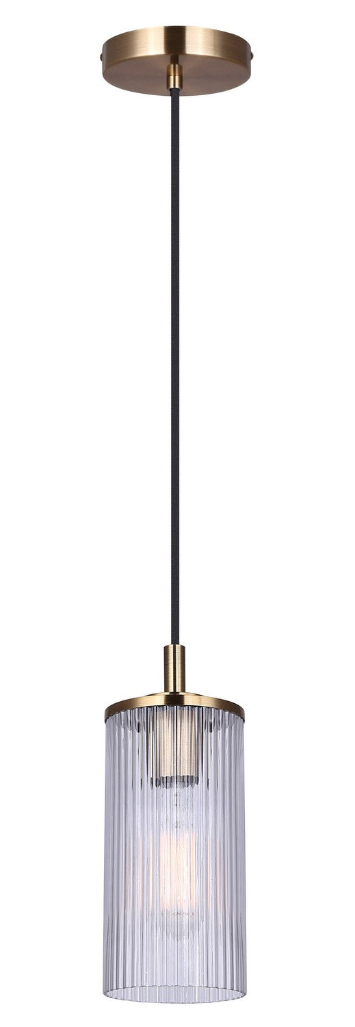 Canarm IPL1165A01GD-CR One Light Pendant, Gold