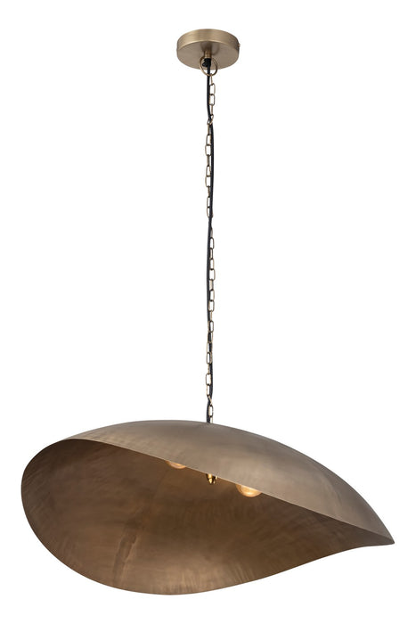 Canarm IPL1182A02AB40 Two Light Pendant, Antique Brass