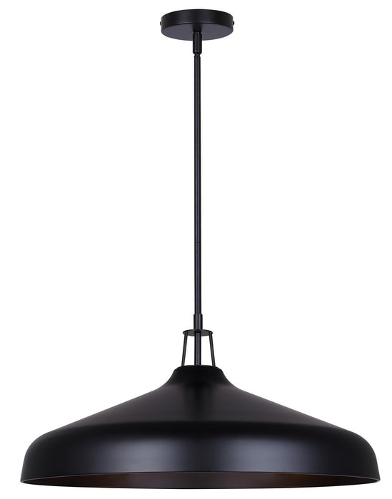 Canarm IPL1203A04BK22 Four Light Pendant, Black