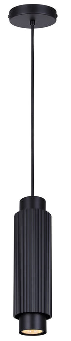 Canarm IPL1231A01BK10 One Light Pendant, Matte Black