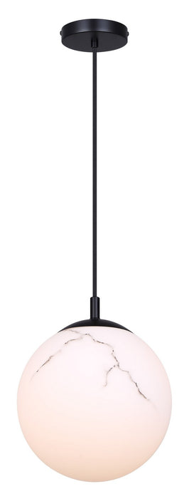 Canarm IPL2101B01BK One Light Pendant, Black