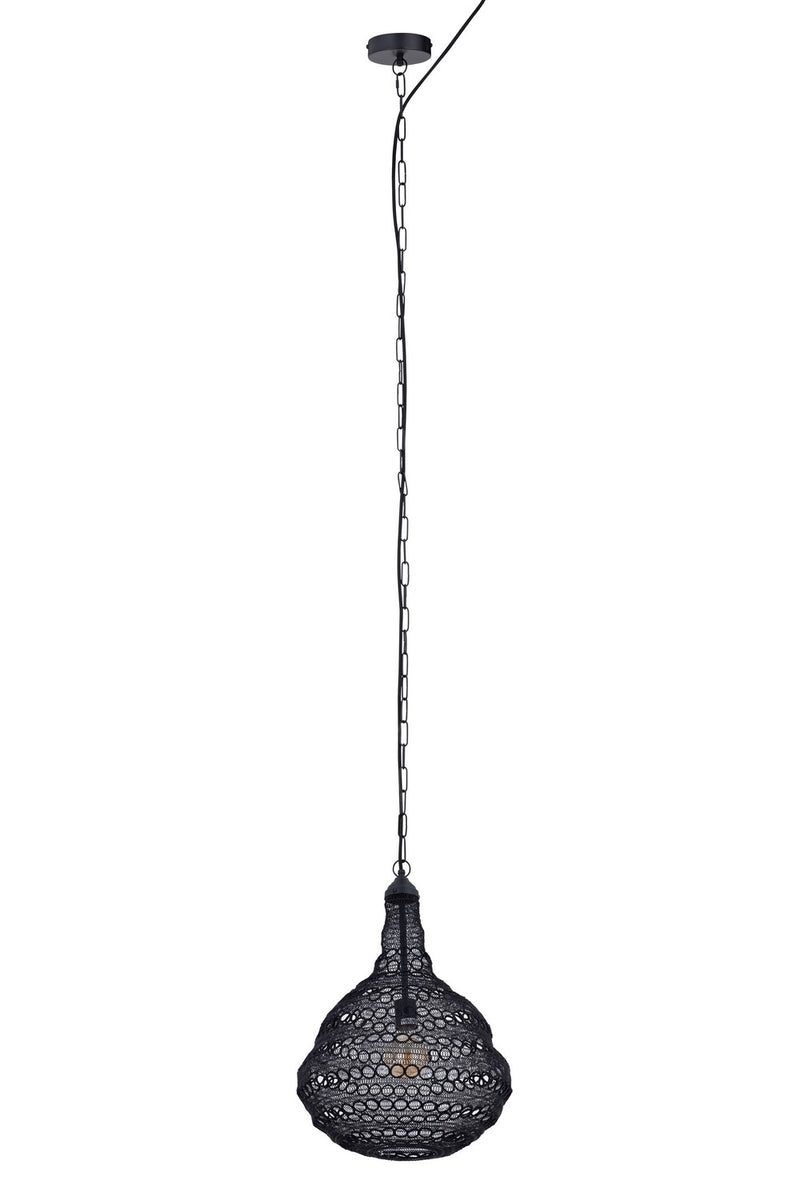 Canarm IPL2178B01BK One Light Pendant, Black