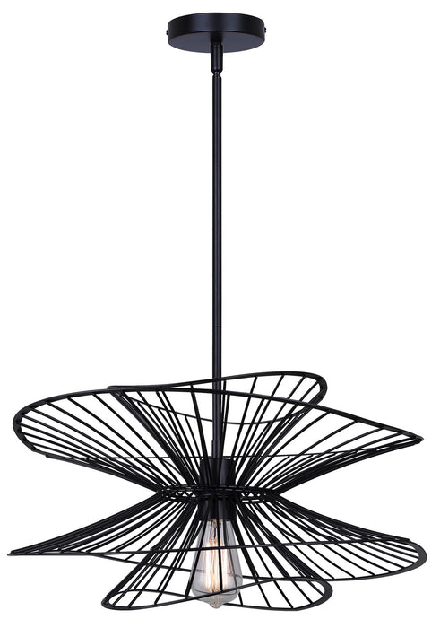 Canarm IPL2193B01BK One Light Pendant, Black