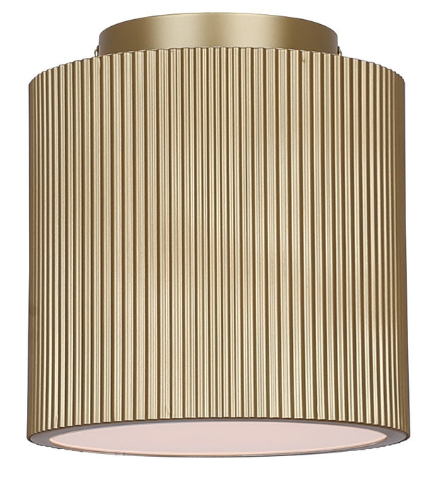 Canarm ISF1208A01PGD One Light Semi Flush Mount, Painted Gold