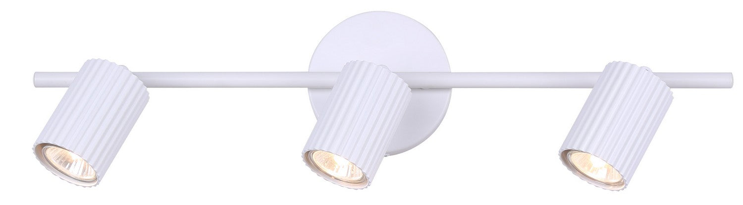 Canarm IT1119A03WH10 Three Light Track Lighting, White