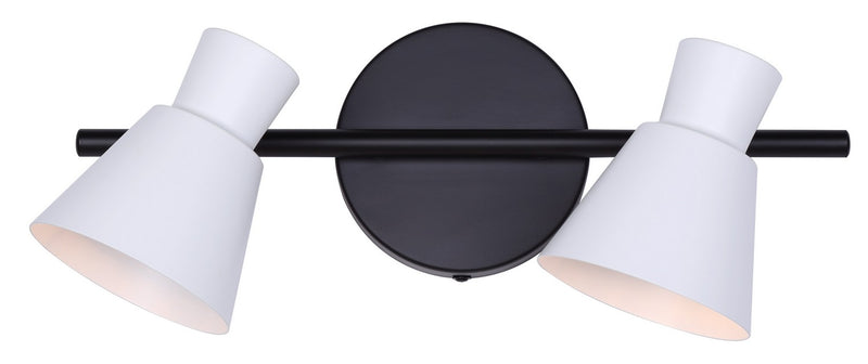 Canarm IT1163A02BW10 Two Light Track Lighting, White