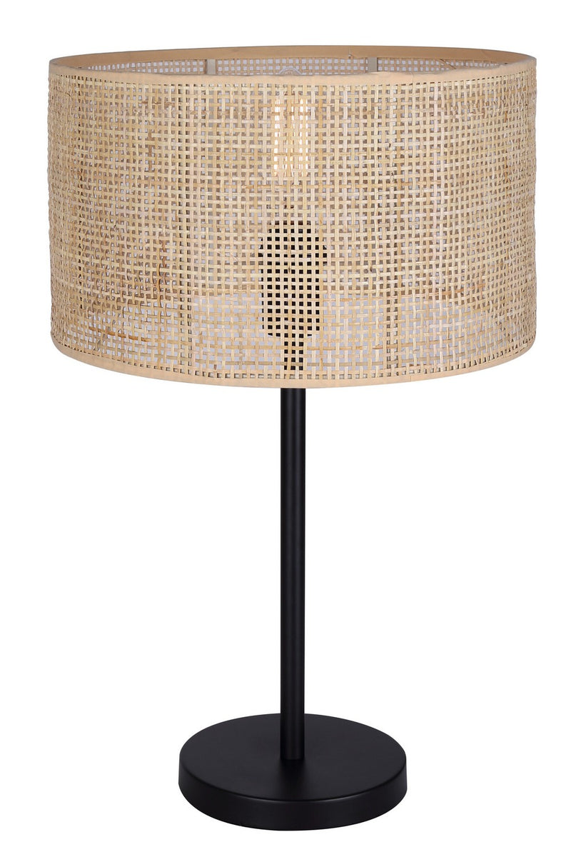 Canarm ITL1149A22BK-NR One Light Table Lamp, Matte Black