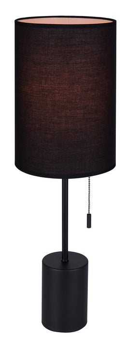 Canarm ITL1164A23BK One Light Table Lamp, Black
