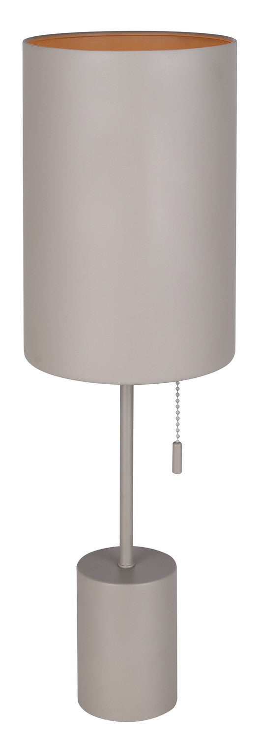 Canarm ITL1164A23GY One Light Table Lamp, Grey