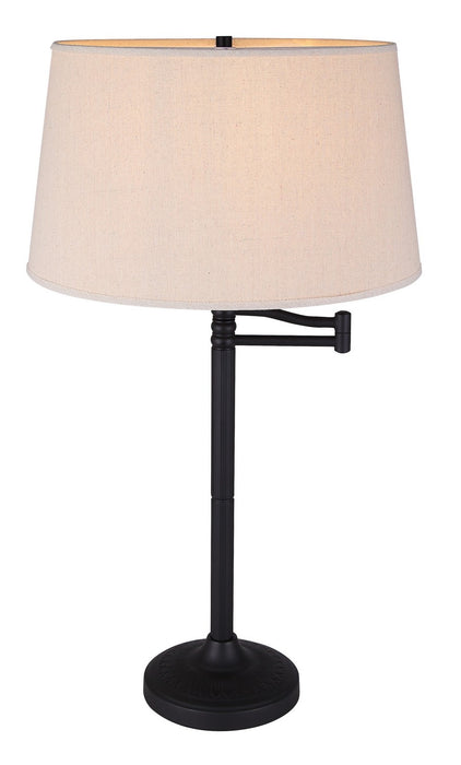 Canarm ITL2118B29ORB One Light Table Lamp, Oil Rubbed Bronze