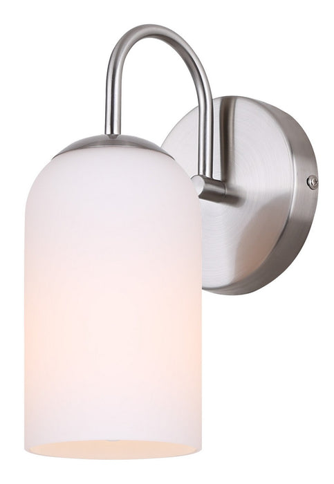 Canarm IVL1130A01BN One Light Vanity, Brushed Nickel