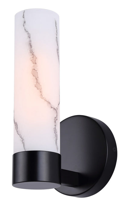 Canarm IVL1153A01BK One Light Wall Sconce, Black