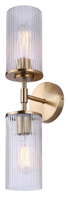 Canarm IVL1165A02GD-CR Two Light Vanity, Gold