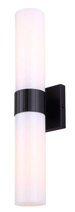 Canarm IVL1167A02BK Two Light Vanity, Black