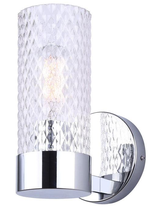 Canarm IVL1168A01CH One Light Vanity, Chrome