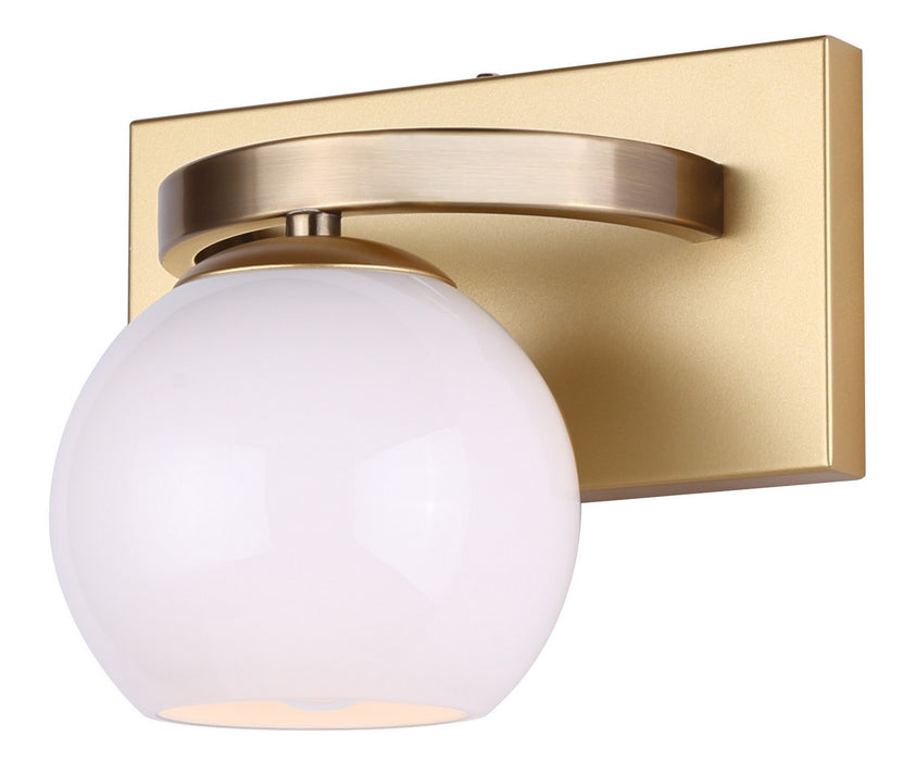 Canarm IVL1169A01GDP One Light Vanity, Gold