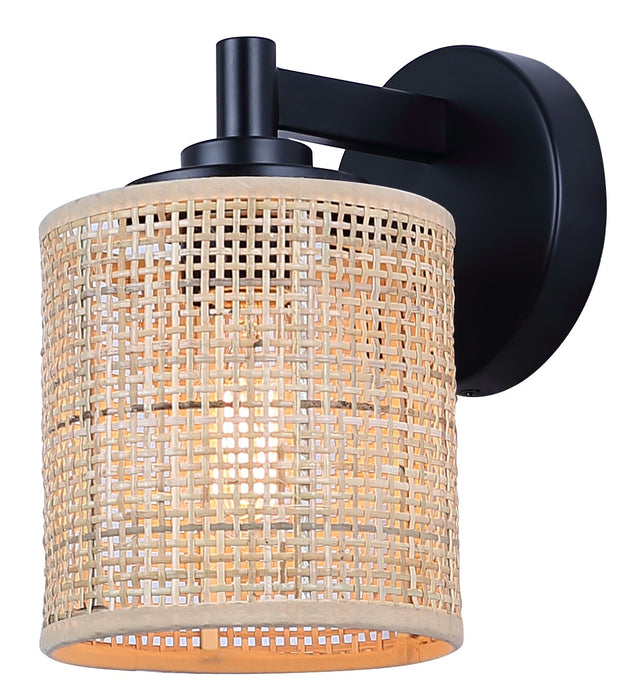 Canarm IVL1206A01BK One Light Vanity, Black