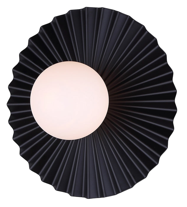 Canarm IVL1210A01BK9 One Light Vanity, Black